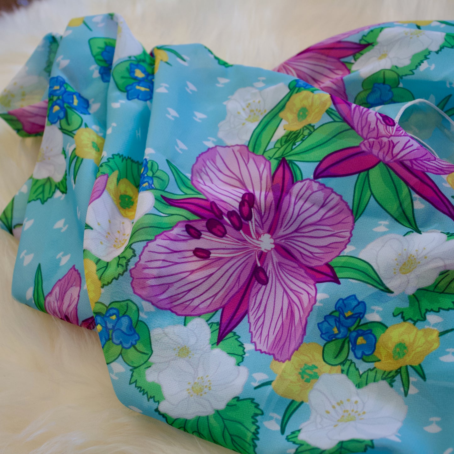PAUNNAIT SCARF (BLUE)