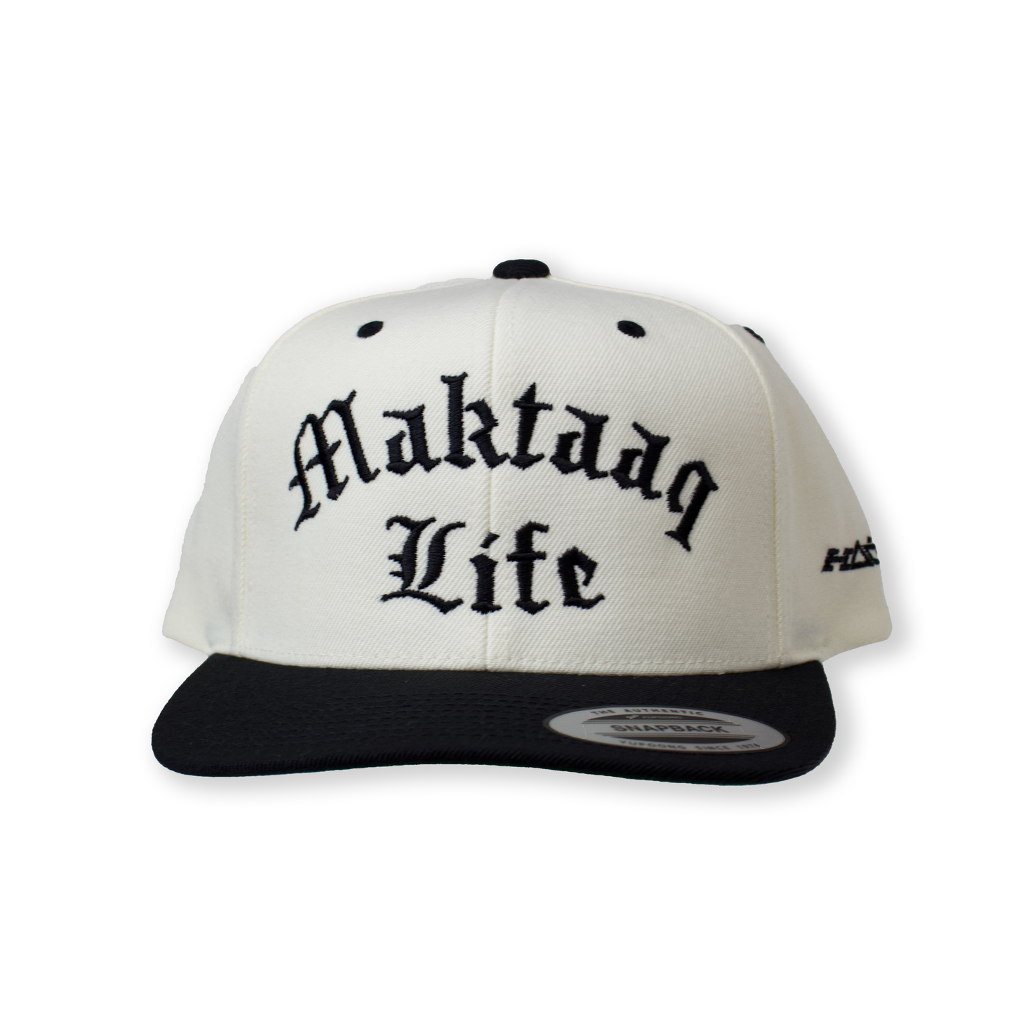MAKTAAQ LIFE CAP (WHITE/BLACK)