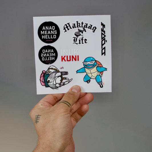 HINAANI STICKER SHEET