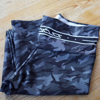 TINGMIAT CAMO LEGGINGS (BLACK)