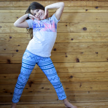 BLUE KAKINNIIT NUTARAQ LEGGINGS