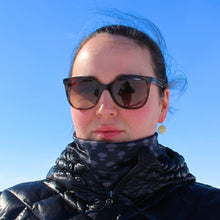 BLACK ULUIT/RED KAKINNIIT HEADBAND