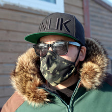 CAMO FACE MASK (GREEN)