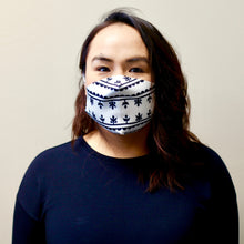 KAMIK PATTERN FACE MASK (WHITE)
