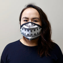 KAMIK PATTERN FACE MASK (WHITE)
