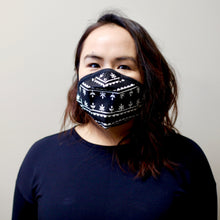 KAMIK PATTERN FACE MASK (BLACK)
