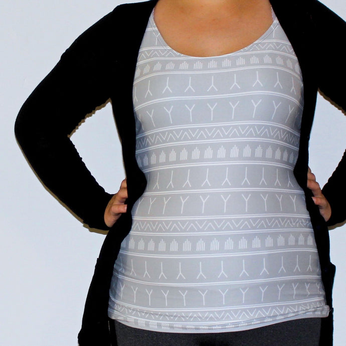 SILVER KAKINNIIT TOP