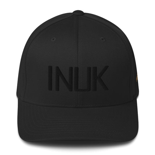 FLEXFIT INUK CAP (BLACK ON BLACK)